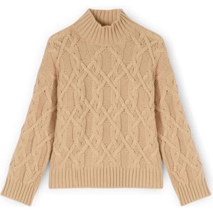 Motivi, Dames, Truien, Beige, Maat: XS Wol,