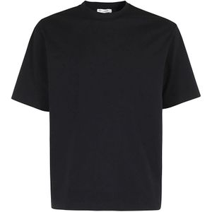 Paolo Pecora, Heren, Tops, Zwart, Maat: S Katoen,