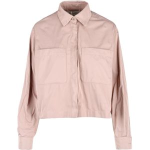 Max Mara, Dames, Blouses & Shirts, Roze, Maat: 3XS Poliester,