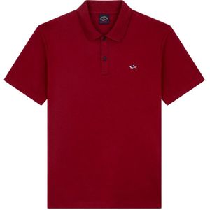 Paul & Shark, Heren, Tops, Rood, Maat: L Piqué,