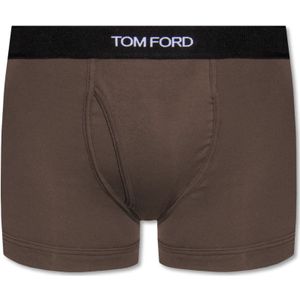 Tom Ford, Heren, Ondergoed, Bruin, Maat: XS Katoen,