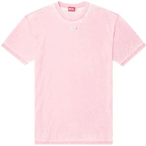 Diesel - T-Boxt-Pak T-Shirt - Roze - Katoen