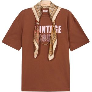 Oltre, Dames, Tops, Bruin, Maat: S Katoen,