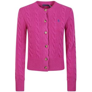 Ralph Lauren, Dames, Truien, Roze, Maat: S Wol,