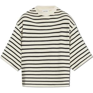 Anine Bing, Dames, Tops, Beige, Maat: L Katoen,