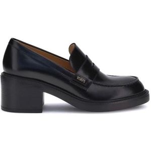 Tod's, Dames, Schoenen, Zwart, Maat: 36 EU Leer,