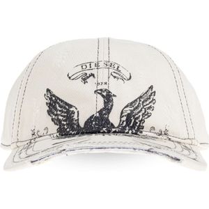 Diesel, Heren, Accessoires, Wit, Maat: S Katoen,