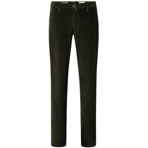Jacob Cohën, Heren, Broeken, Groen, Maat: W31 Corduroy,