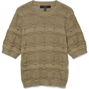 Vero Moda - Marvelous SS Pullover - T-shirt - Bruin