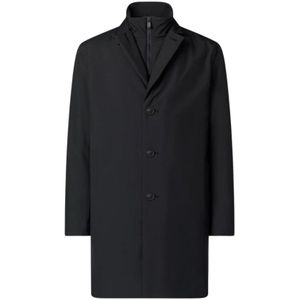 Save The Duck, Heren, Mantels, Blauw, Maat: 4XL