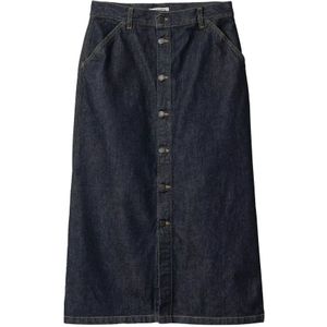 Carhartt Wip, Dames, Rokken, Blauw, Maat: M Denim,