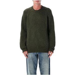 A.p.c., Heren, Truien, Groen, Maat: XL Wol,