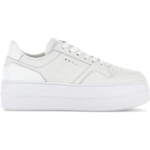 Hogan Witte Sneakers voor Vrouwen Aw24 , White , Dames , Maat: 39 1/2 EU