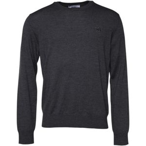 Dolce & Gabbana, Heren, Truien, Grijs, Maat: XL Wol,