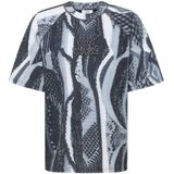 Carlo Colucci - Shirt Ettori - Lichtgrijs Zwart Wit - T-shirt