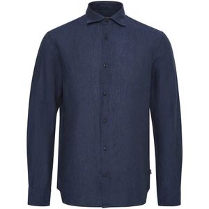Matinique, Heren, Overhemden, Blauw, Maat: 4XL