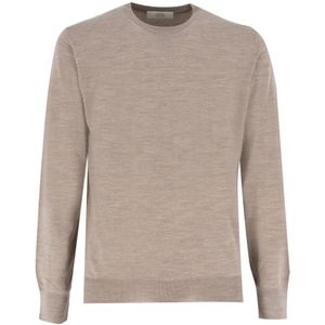 Mauro Ottaviani, Heren, Truien, Beige, Maat: 2XL