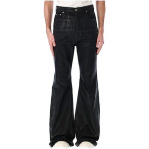 Rick Owens, Heren, Jeans, Zwart, Maat: W30 Denim,
