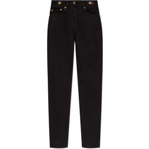 Versace, Dames, Jeans, Zwart, Maat: W26 Denim,