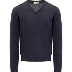 Filippo De Laurentiis, Heren, Truien, Blauw, Maat: 4XL