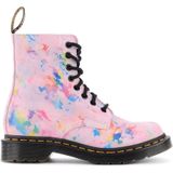 Dr. Martens - 1460 Pascal - Veterboots - Roze Rainbow Burst Suede