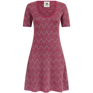 M Missoni, Dames, Jurken, Veelkleurig, Maat: L Wol,