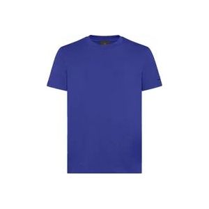 Peuterey Korte Mouw T-shirt Sorbus , Blue , Heren , Maat: L