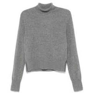 TotêMe, Dames, Truien, Grijs, Maat: L Wol,