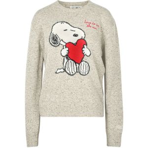 MC2 Saint Barth, Dames, Truien, Beige, Maat: XS