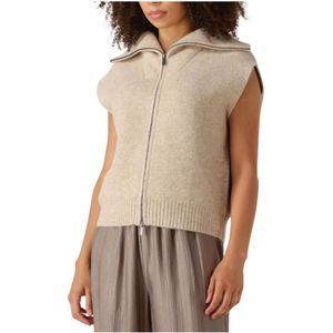 Knit-ted, Dames, Truien, Beige, Maat: S Corduroy,