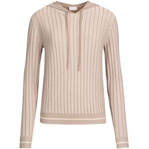 Liu Jo, Dames, Sweatshirts & Hoodies, Beige, Maat: XS Katoen,