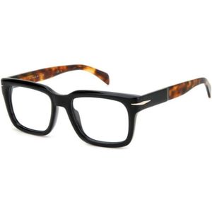 David Beckham - Eyewear - Zwart - Rechthoekig Optisch Montuur - Unisex