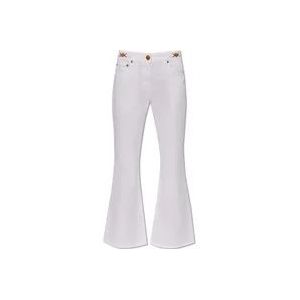 Versace Flared jeans , White , Dames , Maat: W27