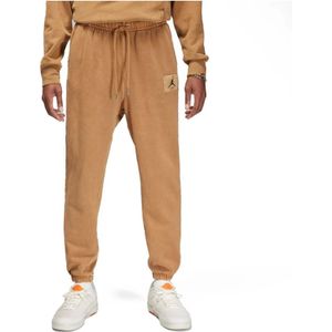 Jordan, Heren, Broeken, Bruin, Maat: S Fleece,