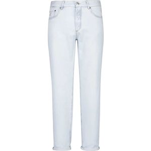 Brunello Cucinelli, Heren, Jeans, Blauw, Maat: 2XL Katoen,