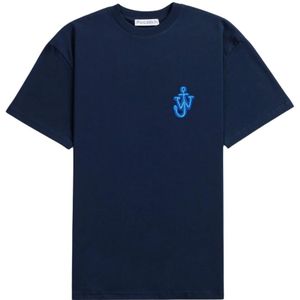 JW Anderson, Heren, Tops, Blauw, Maat: XS