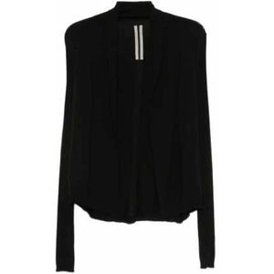 Rick Owens, Dames, Truien, Zwart, Maat: S Wol,