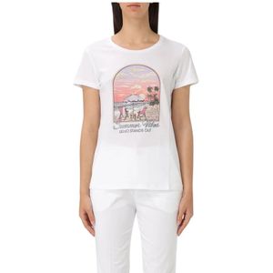 Liu Jo, Dames, Tops, Wit, Maat: L