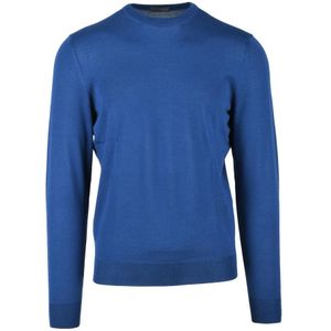 Drumohr, Heren, Truien, Blauw, Maat: M Wol,