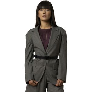 Kocca, Dames, Jassen, Grijs, Maat: L