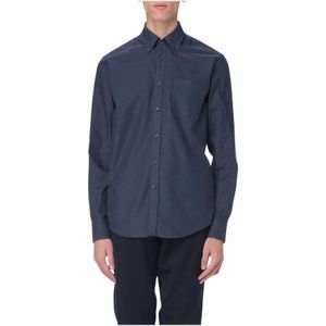 Paul & Shark, Heren, Overhemden, Blauw, Maat: M