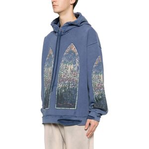 Who Decides War, Heren, Sweatshirts & Hoodies, Blauw, Maat: XL Katoen,