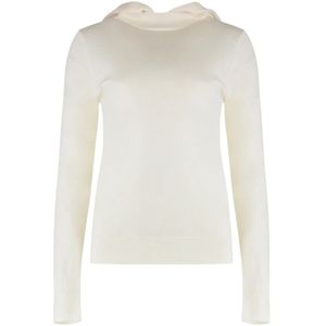 P.a.r.o.s.h., Dames, Sweatshirts & Hoodies, Wit, Maat: XS Zijde,