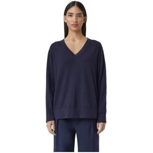 Closed, Dames, Truien, Blauw, Maat: L Katoen,