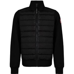 Canada Goose, Heren, Jassen, Zwart, Maat: S Katoen,