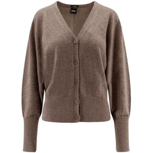 Hugo, Dames, Truien, Bruin, Maat: XS Kasjmier,