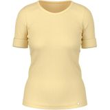 Marc Cain, Dames, Tops, Geel, Maat: M Katoen,