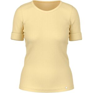 Marc Cain, Dames, Tops, Geel, Maat: M Katoen,