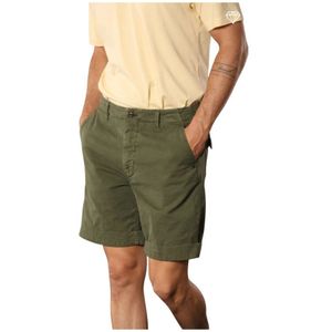 Mason's, Heren, Korte broeken, Groen, Maat: XS Katoen,