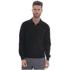 Gran Sasso, Heren, Truien, Zwart, Maat: XL Wol,